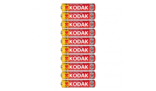 Baterie Kodak ZINC Super Heavy Duty AAA LR03, 10 tk