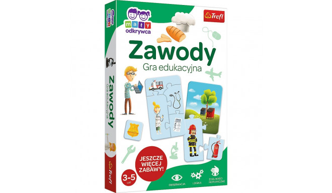 Gra Edukacyjna Zawody Mały Odkrywca Trefl 01951