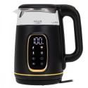 Kettle 1.7 l LED display, temperature control AD 1305 black gold