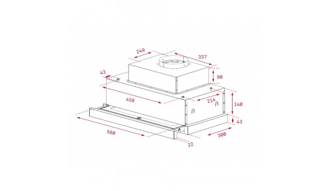 Teka õhupuhasti CNL 6815 Plus Telescopic