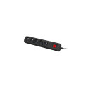 Power strip ARC5 3 m ARC5/15/CZ black