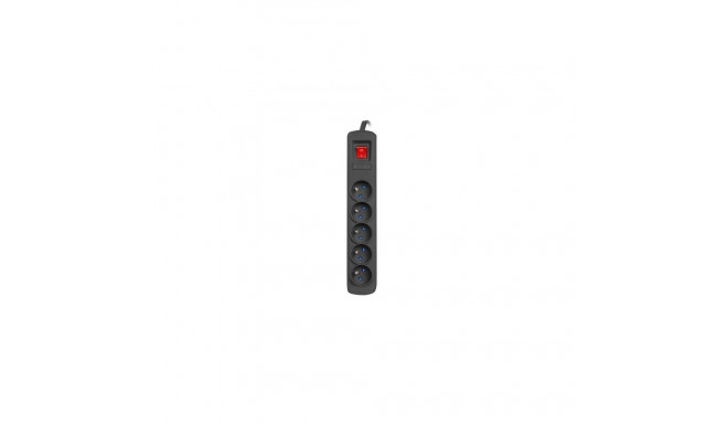 Listwa zasilajaca R5 3m 5x230v czarnaR5/30/C