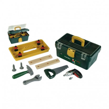 Klein Tool box and Bosch screwdriver