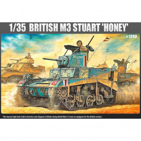 Academy model set M3 Stuart Honey