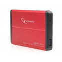Gembird kõvakettakarp  2.5'' USB 3.0, punane