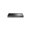Networking Switch - TP-Link JetStream 16-Port Gigabit Easy Smart PoE/PoE+ 192W 36 Gbit/s