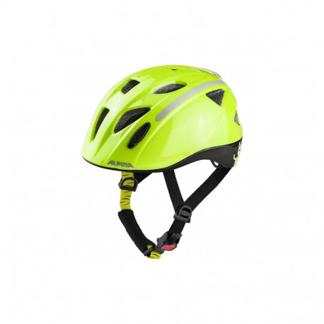 Helmet - Alpina Sports ALPINA XIMO FLASH Hi-Eps, LED Backlight, 49-54 cm Black, Yellow