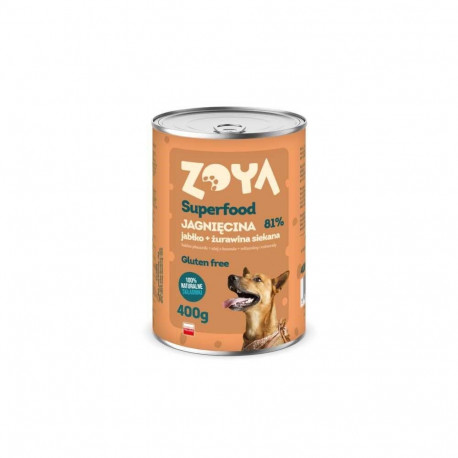 Wet Dog Food - ZOYA Superfood With Lamb 400g