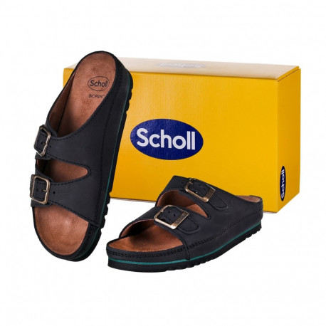 Sandal Slipper - Scholl Air Bag Unisex Size 43 Black