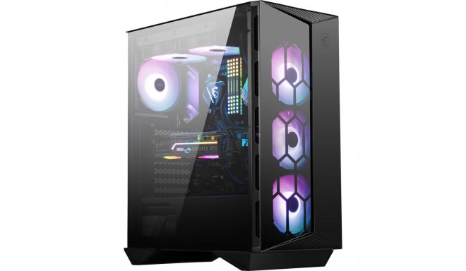 Computer Case - MSI Mpg Gungnir 110r Mid Tower Gaming Case Black, USB