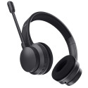 Headset - Trust Ayda Wired & Wireless Binaural Noise Reduction Boom Microphone USB Type-C 3.5mm Blac