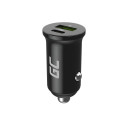 Car Charger - Green Cell GC PowerRide Nano38 38W 6A USB-C USB-A