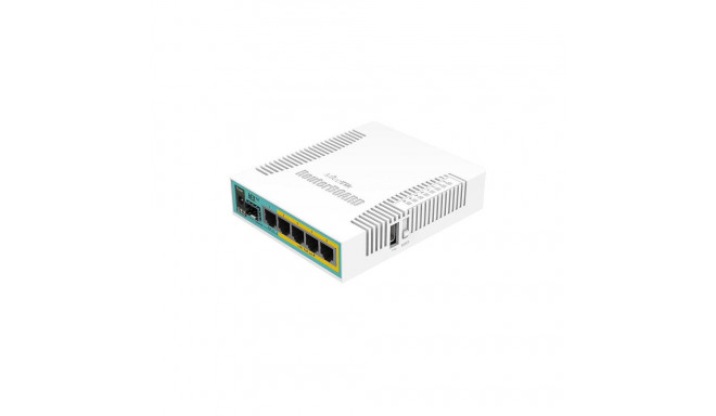 Wired Router - Mikrotik hEX PoE 800MHz 5-Port White