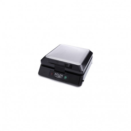 Waffle Iron - Adler Ad 3036 4 Waffles 1500w Black/grey