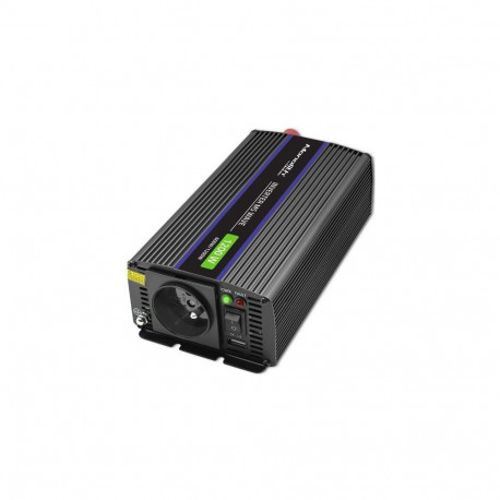 Power Adapter/Inverter - Qoltec Monolith 600W Auto/Indoor Black