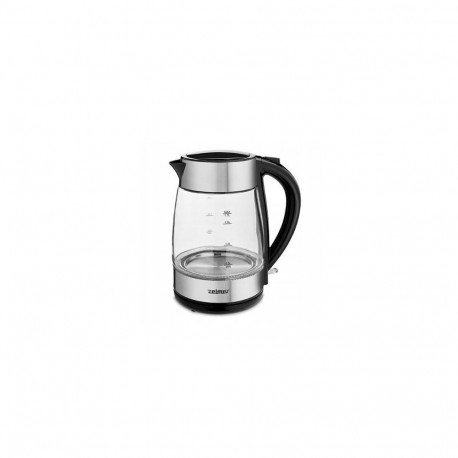 Electric Kettle - Zelmer ZCK8011 1.7L 2200W Black Silver