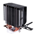 CPU Cooler - ENDORFY Spartan 5 ARGB 120mm Fan, 1500 RPM, Dual Heat Pipes Black