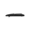 Kensington Pro Fit Ergo KB675 EQ TKL Wireless Keyboard, RF Wireless + BT, US Int, Black