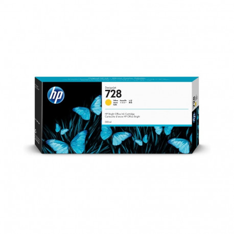 HP 728 (F9K15A) Ink Cartridge, Yellow