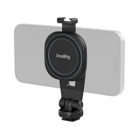 SmallRig 5283 AC-10 Attachable Phone Clamp with Cold Shoe Mount