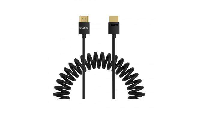 SmallRig HDMI andmekaabel 4963 spiraalne A to A