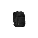 Targus HeritageLuxe backpack Travel backpack Black Polyester