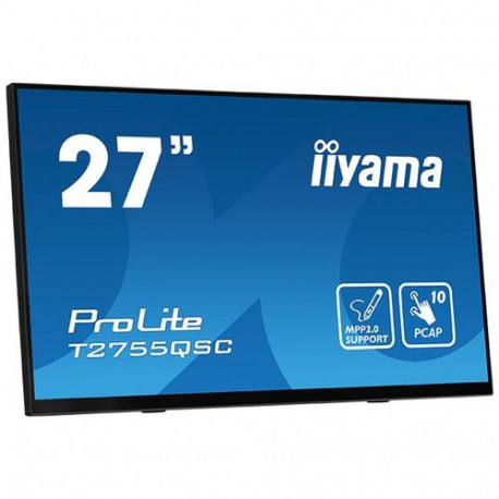 iiyama ProLite T2755QSC-B1 computer monitor 68.6 cm (27") 2560 x 1440 pixels Quad HD LCD Touchs