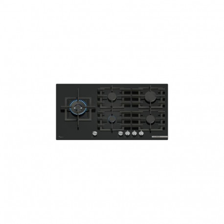 Bosch Serie 6 PPM9A6I40 hob Black Built-in 90 cm Gas 5 zone(s)