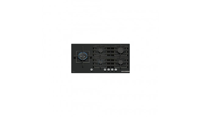 Bosch Serie 6 PPM9A6I40 hob Black Built-in 90 cm Gas 5 zone(s)