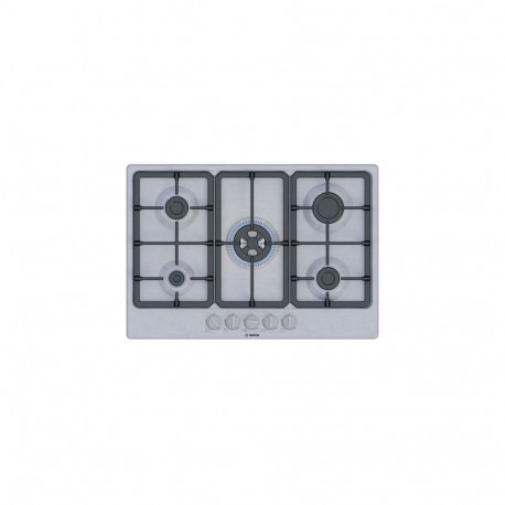 Bosch Serie 4 PGQ7B5K90 hob Stainless steel Built-in 75 cm Gas 5 zone(s)