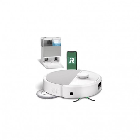 iRobot Roomba Plus 505 Combo Robot + AutoWash Dock White