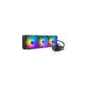 Azza LCAZ-360C-ARGB computer cooling system Processor Liquid cooling kit 12 cm Black 1 pc(s)