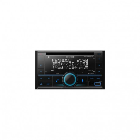 Kenwood Electronics DPX-7300DAB Black Bluetooth