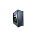 Azza APOLLO 430 Midi Tower Black, Transparent