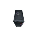 Azza APOLLO 430 Midi Tower Black, Transparent