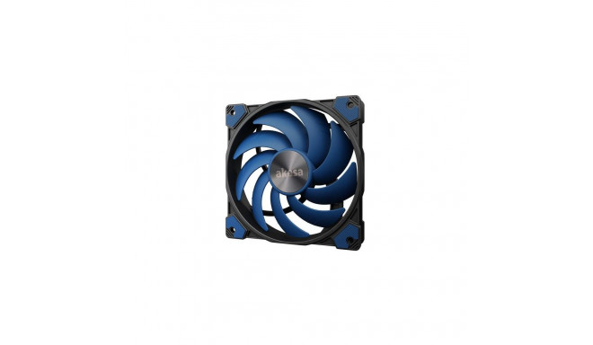 Akasa ALUCIA SC Computer case, Processor Fan 12 cm Black, Blue 1 pc(s)