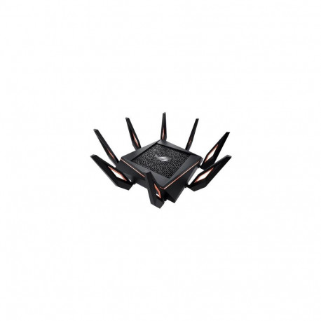 ASUS Rapture GT-AX11000 wireless router Gigabit Ethernet Tri-band (2.4 GHz / 5 GHz / 5 GHz) Black