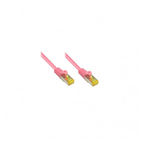 Alcasa 1.5m Cat7 RJ-45 networking cable Magenta S/FTP (S-STP)