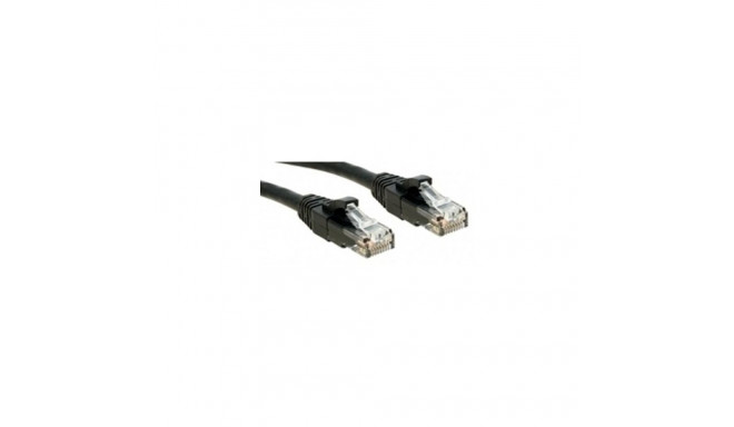 Lindy Cat.6 UTP Premium 2.0m networking cable Black 2 m