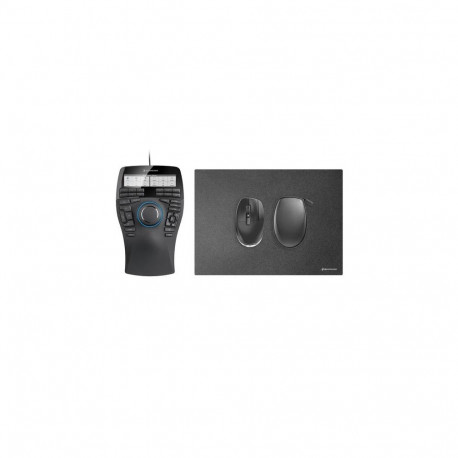 3Dconnexion SpaceMouse Enterprise Kit 2 mouse Office Ambidextrous RF Wireless + USB Type-A 6DoF