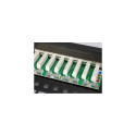 Equip 24-Port Cat.5e Shielded Patch Panel, Black