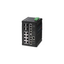 Edimax IGS-5416P network switch Managed Gigabit Ethernet (10/100/1000) Power over Ethernet (PoE) Bla