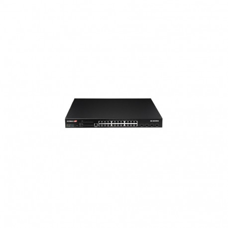 Edimax Surveillance 24-Port Gigabit PoE+ Web Smart Switch with 4-Port 10GbE SFP+ Uplinks