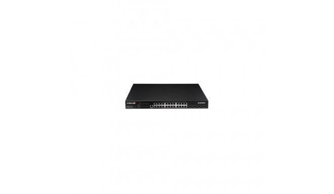 Edimax Surveillance 24-Port Gigabit PoE+ Web Smart Switch with 4-Port 10GbE SFP+ Uplinks