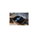 Technaxx TX-186 Belt-drive audio turntable Black, Wood