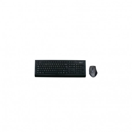 MediaRange MROS104-UK keyboard Mouse included Home RF Wireless QWERTY UK English Black, Grey