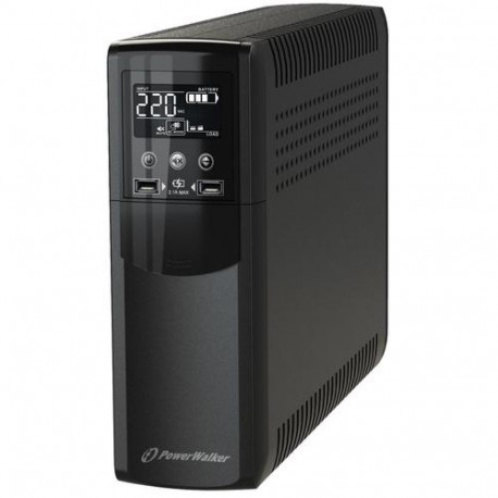 PowerWalker VI 600 CSW IEC uninterruptible power supply (UPS) Line-Interactive 0.6 kVA 360 W 8 AC ou