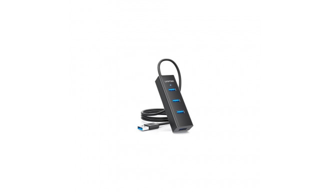 UNITEK Y-3089V01 laptop dock/port replicator Wired USB 3.2 Gen 1 (3.1 Gen 1) Type-A Black