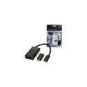 LogiLink UA0142A USB graphics adapter Black