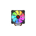 Savio SAVGCOVORTEXX2ARGB computer cooling system Chipset Air cooler Black 1 pc(s)